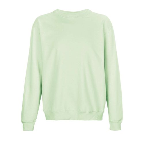 SOL'S Columbia, unisex környakas pulóver, SO04182-03814, Creamy Green-XS