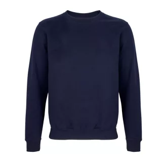   SOL'S Columbia, unisex környakas pulóver, SO04182-03814, French Navy-S