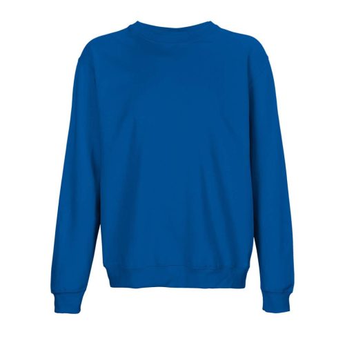 SOL'S Columbia, unisex környakas pulóver, SO04182-03814, Royal Blue-S
