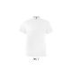 Férfi VICTORY V-nyakú rövid ujjú póló, SOL'S SO11150, White-3XL