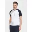 Férfi FUNKY raglános kétszínű rövid ujjú póló, SOL'S SO11190, White/Black-3XL