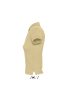 Női PEOPLE rövid ujjú galléros pamut póló, SOL'S SO11310, Sand-2XL