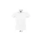 Női PEOPLE rövid ujjú galléros pamut póló, SOL'S SO11310, White-XL