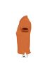 Női PASSION négy gombos rövid ujjú galléros pamut póló, SOL'S SO11338, Orange-2XL