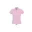 Női PASSION négy gombos rövid ujjú galléros pamut póló, SOL'S SO11338, Pink-2XL