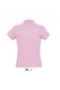 Női PASSION négy gombos rövid ujjú galléros pamut póló, SOL'S SO11338, Pink-2XL