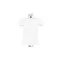 Női PASSION négy gombos rövid ujjú galléros pamut póló, SOL'S SO11338, White-M