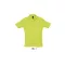 Férfi  SUMMER II rövid ujjú galléros piké pamut póló, SOL'S SO11342, Apple Green-M