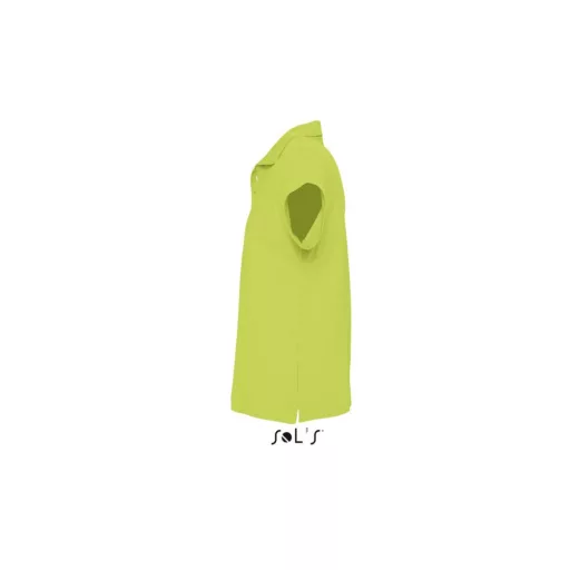 Férfi  SUMMER II rövid ujjú galléros piké pamut póló, SOL'S SO11342, Apple Green-M