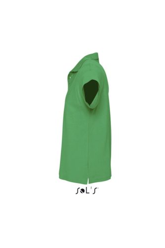 Férfi  SUMMER II rövid ujjú galléros piké pamut póló, SOL'S SO11342, Kelly Green-M