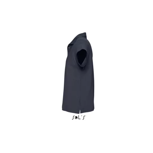 Férfi  SUMMER II rövid ujjú galléros piké pamut póló, SOL'S SO11342, Navy-L