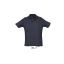 Férfi  SUMMER II rövid ujjú galléros piké pamut póló, SOL'S SO11342, Navy-S