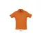 Férfi  SUMMER II rövid ujjú galléros piké pamut póló, SOL'S SO11342, Orange-2XL