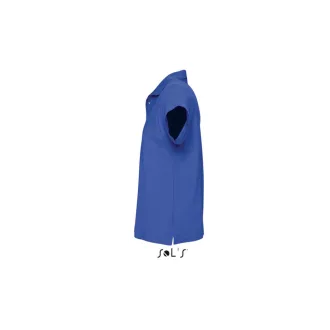   Férfi  SUMMER II rövid ujjú galléros piké pamut póló, SOL'S SO11342, Royal Blue-2XL