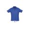 Férfi  SUMMER II rövid ujjú galléros piké pamut póló, SOL'S SO11342, Royal Blue-XL