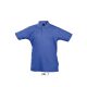 Gyerek SUMMER II KIDS galléros pamut póló, SOL'S SO11344, Royal Blue-12A