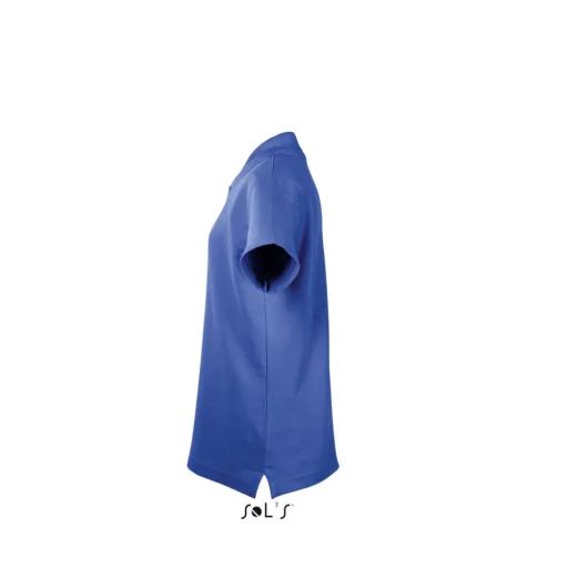 Gyerek SUMMER II KIDS galléros pamut póló, SOL'S SO11344, Royal Blue-8A