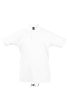 Gyerek SUMMER II KIDS galléros pamut póló, SOL'S SO11344, White-12A