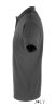 Férfi PERFECT két gombos rövid ujjú galléros piké pamut póló, SOL'S SO11346, Dark Grey-L