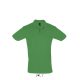 Férfi PERFECT két gombos rövid ujjú galléros piké pamut póló, SOL'S SO11346, Kelly Green-XL