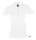 Női PERFECT három gombos rövid ujjú galléros piké pamut póló, SOL'S SO11347, White-L