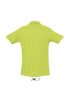 Férfi WINTER II rövid ujjú három gombos galléros pamut piké póló, SOL'S SO11362, Apple Green-2XL