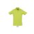 Férfi WINTER II rövid ujjú három gombos galléros pamut piké póló, SOL'S SO11362, Apple Green-L