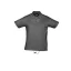 Férfi PRESCOTT rövid ujjú galléros pamut piké póló, SOL'S SO11377, Dark Grey-M