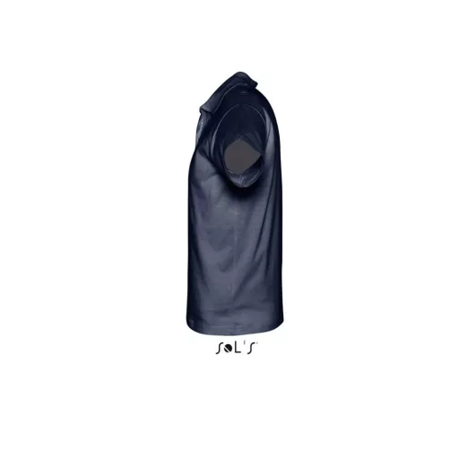 Férfi PRESCOTT rövid ujjú galléros pamut piké póló, SOL'S SO11377, French Navy-2XL
