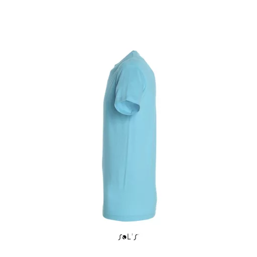 Uniszex REGENT kereknyakú rövid ujjú pamut póló, SOL'S SO11380, Atoll Blue-S
