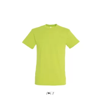   Uniszex REGENT kereknyakú rövid ujjú pamut póló, SOL'S SO11380, Apple Green-2XL
