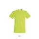 Uniszex REGENT kereknyakú rövid ujjú pamut póló, SOL'S SO11380, Apple Green-S