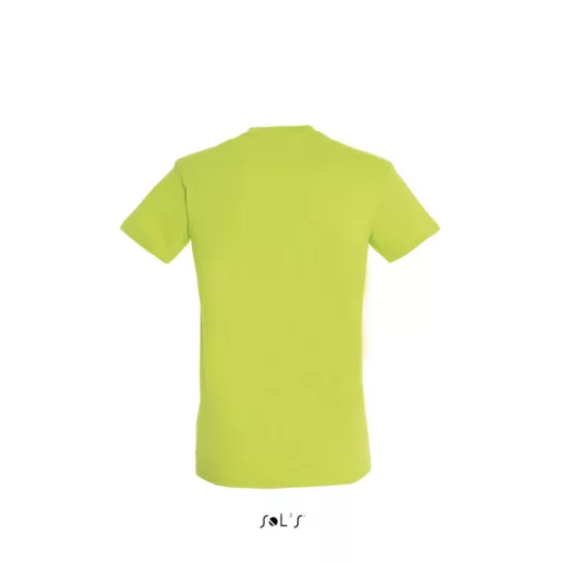 Uniszex REGENT kereknyakú rövid ujjú pamut póló, SOL'S SO11380, Apple Green-XS