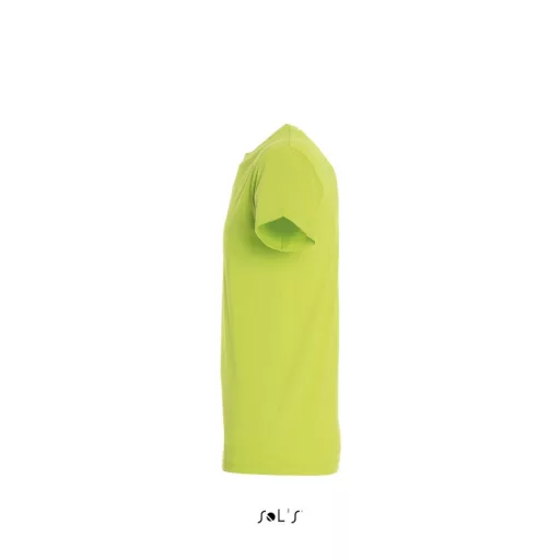 Uniszex REGENT kereknyakú rövid ujjú pamut póló, SOL'S SO11380, Apple Green-XS
