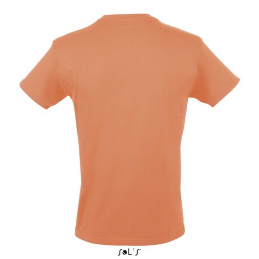 Uniszex REGENT kereknyakú rövid ujjú pamut póló, SOL'S SO11380, Apricot-S