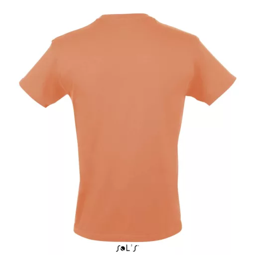 Uniszex REGENT kereknyakú rövid ujjú pamut póló, SOL'S SO11380, Apricot-XS