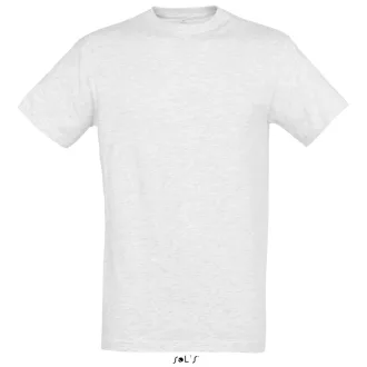   Uniszex REGENT kereknyakú rövid ujjú pamut póló, SOL'S SO11380, Ash-2XL