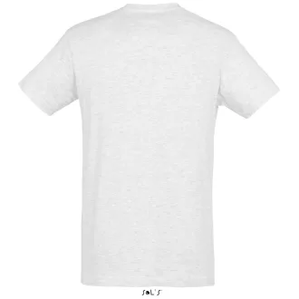   Uniszex REGENT kereknyakú rövid ujjú pamut póló, SOL'S SO11380, Ash-2XL