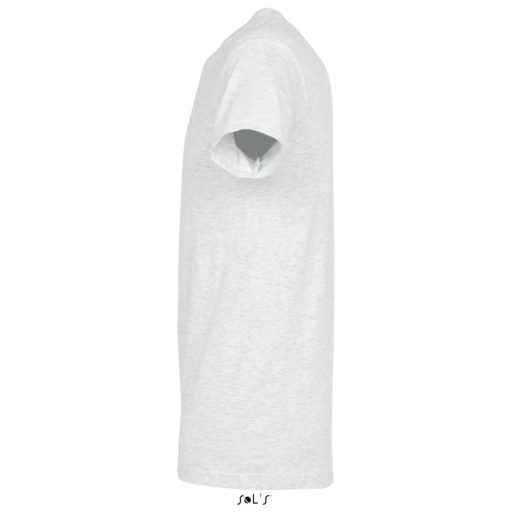 Uniszex REGENT kereknyakú rövid ujjú pamut póló, SOL'S SO11380, Ash-XL