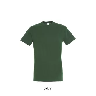   Uniszex REGENT kereknyakú rövid ujjú pamut póló, SOL'S SO11380, Bottle Green-2XL