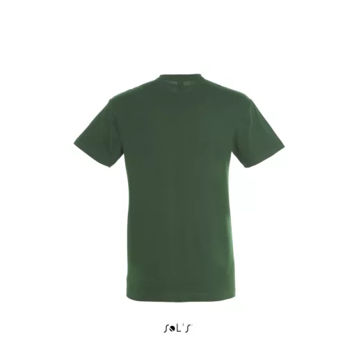 Uniszex REGENT kereknyakú rövid ujjú pamut póló, SOL'S SO11380, Bottle Green-L