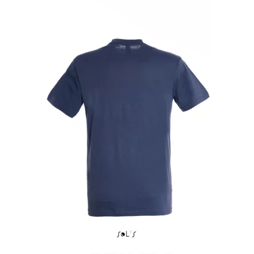 Uniszex REGENT kereknyakú rövid ujjú pamut póló, SOL'S SO11380, Denim-XL