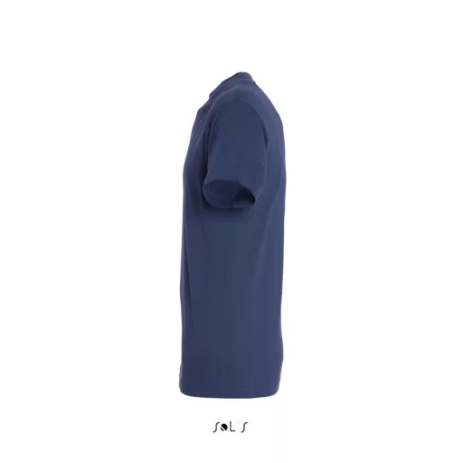 Uniszex REGENT kereknyakú rövid ujjú pamut póló, SOL'S SO11380, Denim-XS