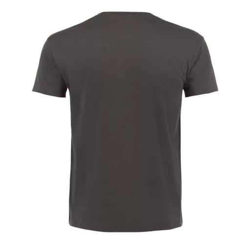Uniszex REGENT kereknyakú rövid ujjú pamut póló, SOL'S SO11380, Dark Grey-L
