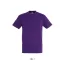 Uniszex REGENT kereknyakú rövid ujjú pamut póló, SOL'S SO11380, Dark Purple-2XL