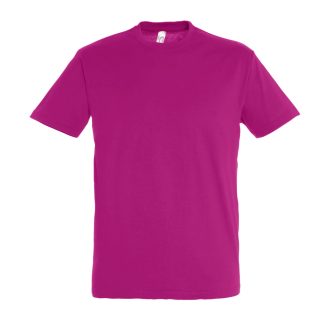   Uniszex REGENT kereknyakú rövid ujjú pamut póló, SOL'S SO11380, Fuchsia-2XL