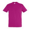 Uniszex REGENT kereknyakú rövid ujjú pamut póló, SOL'S SO11380, Fuchsia-XS