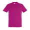 Uniszex REGENT kereknyakú rövid ujjú pamut póló, SOL'S SO11380, Fuchsia-XS