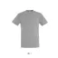 Uniszex REGENT kereknyakú rövid ujjú pamut póló, SOL'S SO11380, Grey Melange-XS
