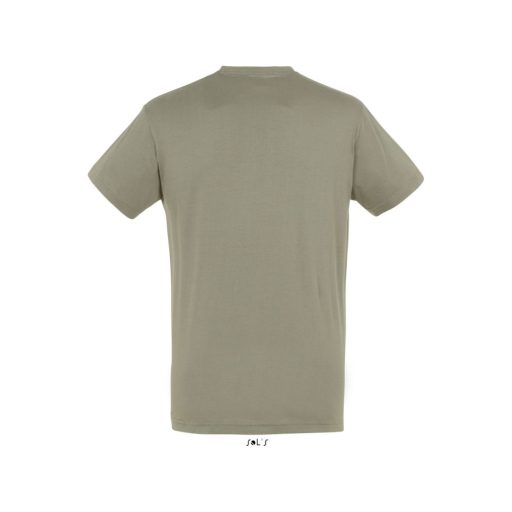 Uniszex REGENT kereknyakú rövid ujjú pamut póló, SOL'S SO11380, Khaki-S